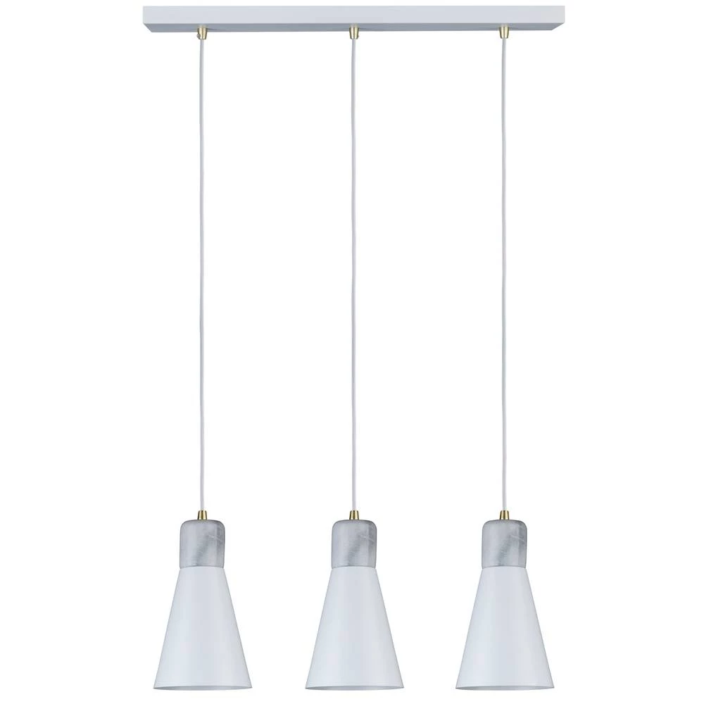 Viseća svjetiljka LED E27 60 W Paulmann Neordic Ivar 79611 Bijela (mat), Zlatna (mat) slika