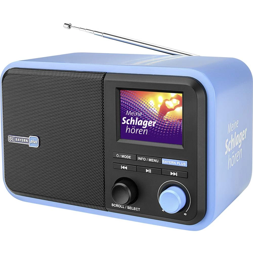 Dual Bayern Plus N/A AUX, Bluetooth, SD, USB Mogućnost punjenja Plava boja slika