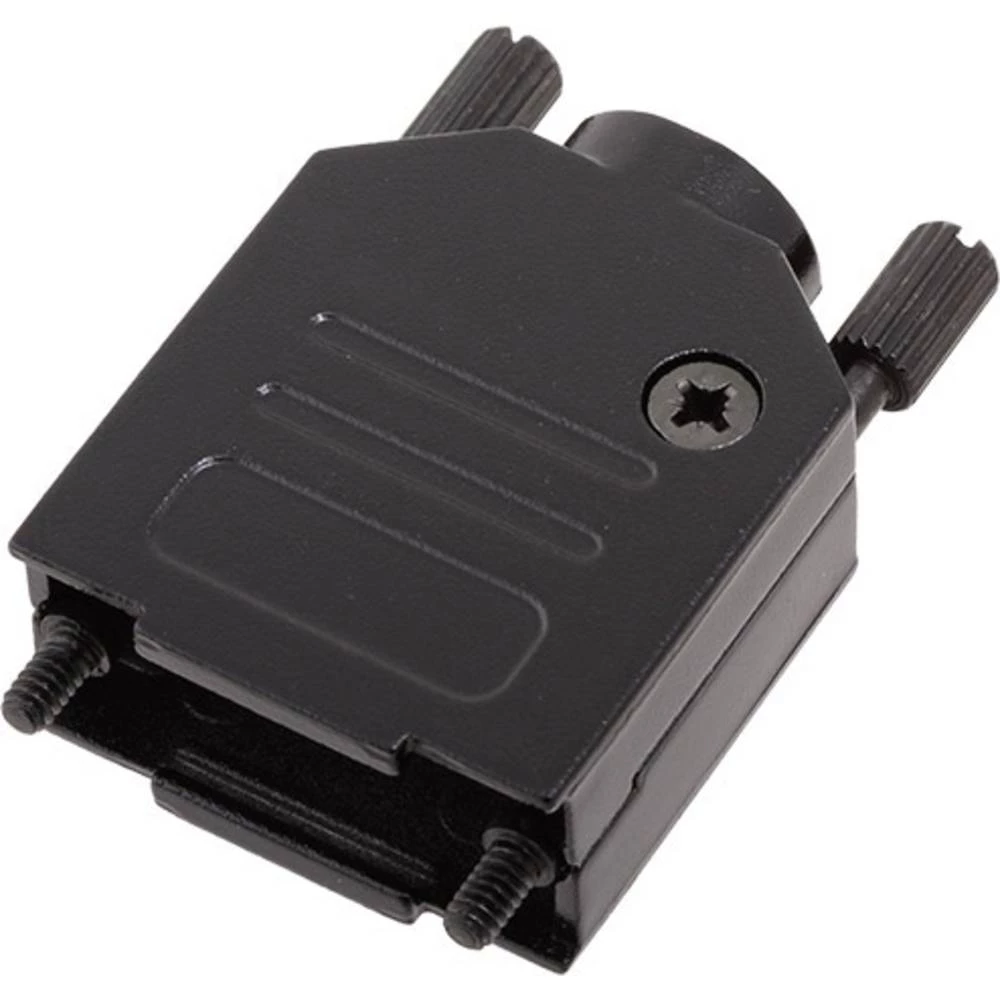 D-SUB kućište Broj polova: 9 Cijeli metal 180 ° Srebrna encitech DTZK09-BK-K 1 ST slika