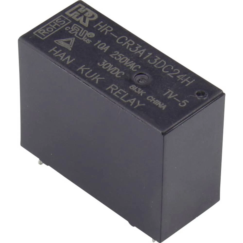 HR-CR3A13-DC05H Relej za tiskane pločice 5 V/DC 10 A 1 zatvarač 1 ST slika