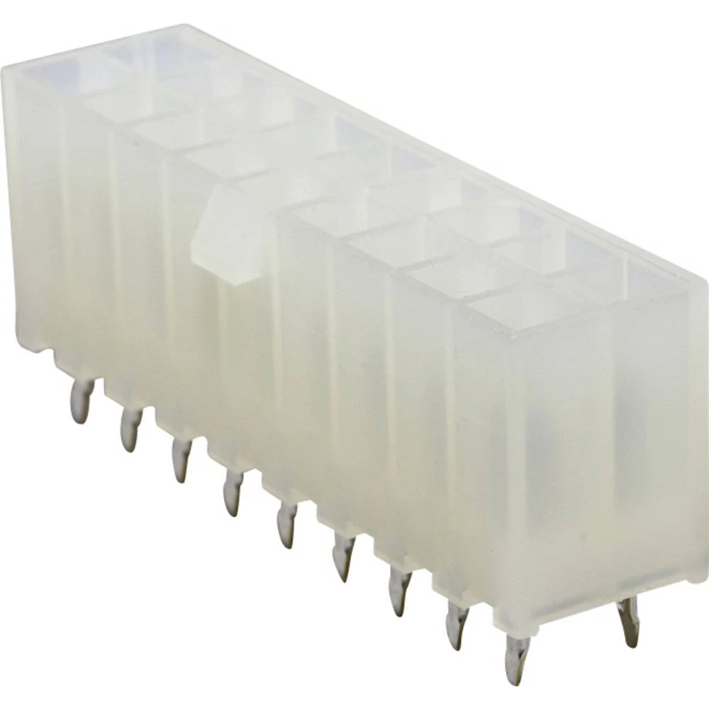 Molex 39281183 Mini-Fit Jr. Vertical Header, 4.20mm Pitch, Dual Row, 18 Circuits, without Snap-in Plastic Peg PCB Lock, slika