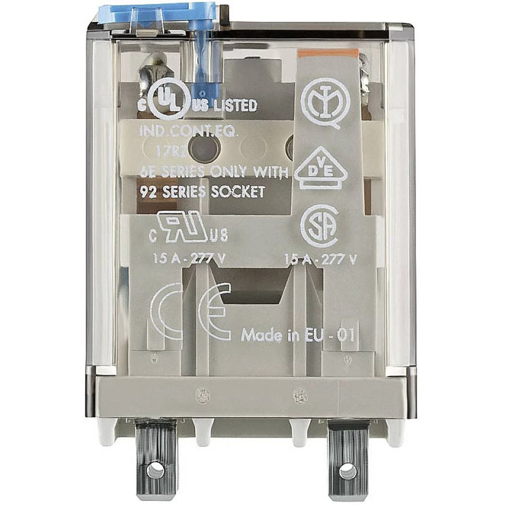 Finder 62.32.9.024.0040 utični relej 24 V/DC 16 A 2 prebacivanje 10 St. slika