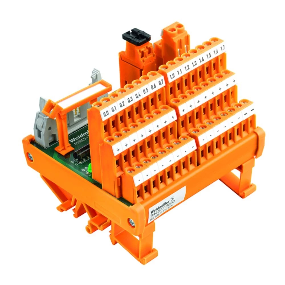 Relejna ploča RS 18 24VDC LD 4U LP Weidmüller 4 izmjenjivača 24 V/DC 5 komada slika