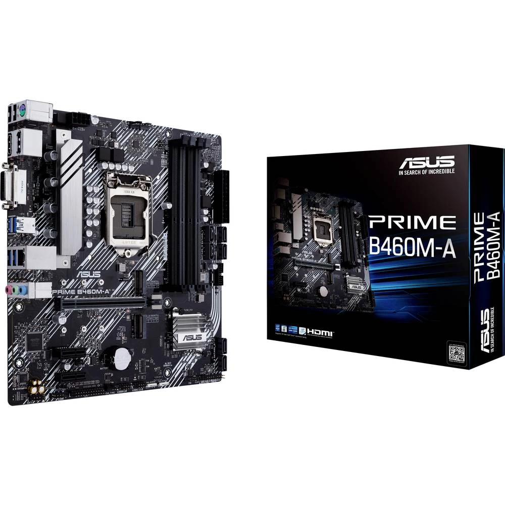 Asus PRIME B460M-A matična ploča Baza Intel® 1200 Faktor oblika ATX Set čipova matične ploče Intel® B460 slika