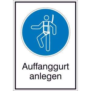 obvezni znak Koristi pojas aluminij (Š x V) 131 mm x 185 mm  ISO 7010 1 St. slika