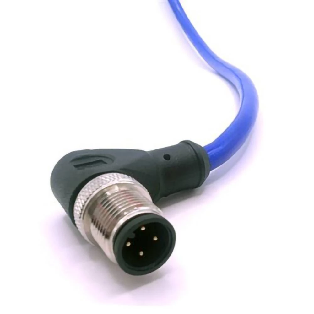 Mueller Electric C4B81M005 utični konektor za senzor/aktivator M12 kutni muški konektor 5 m Broj polova: 4 1 kom. slika