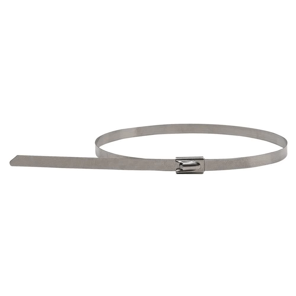 KS Tools 115.1591 Inox kabelske vezice s kuglastim zatvaračem 4,6x200mm, 100 kom slika