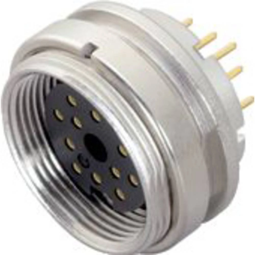 binder 09 0332 90 12-20 utičnica s prirubnicom žženski konektor, ravni, ženski konektor za prirubnicu Ukupan broj polova slika