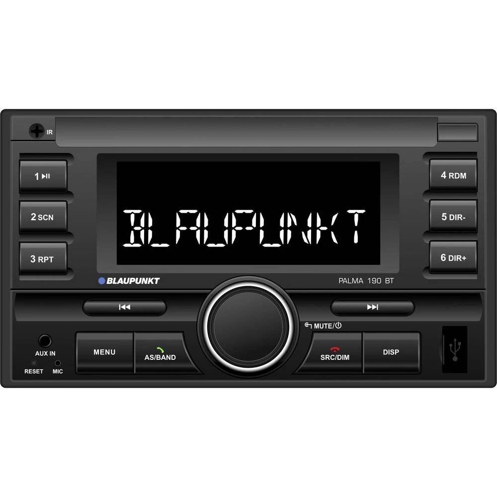 Blaupunkt PALMA 190 BT Dvostruki DIN autoradio Bluetooth&reg; telefoniranje slobodnih ruku slika