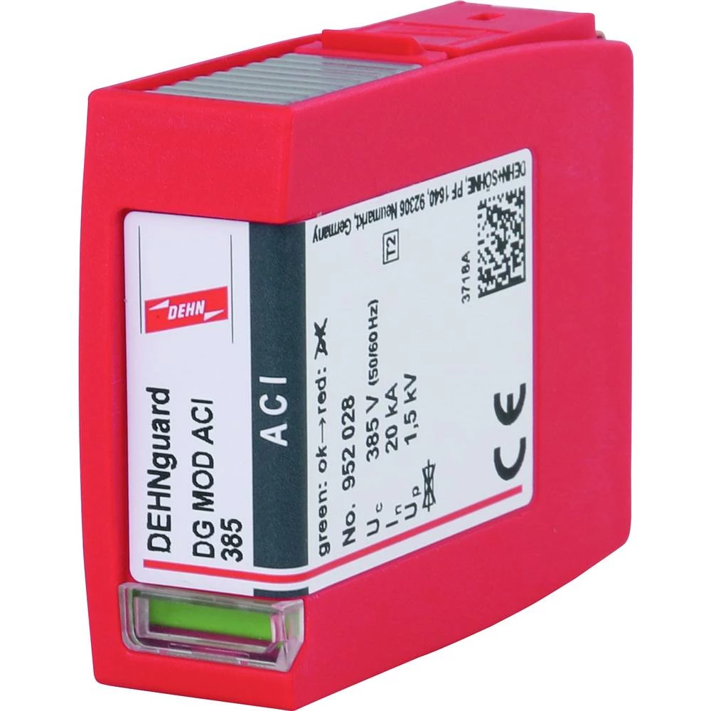 DEHN 952028 Überspannungsableiter Typ 2 Schalter- Funkenstrecken-Schutzmodul modul za prenaponsku zaštitu     1 St. slika