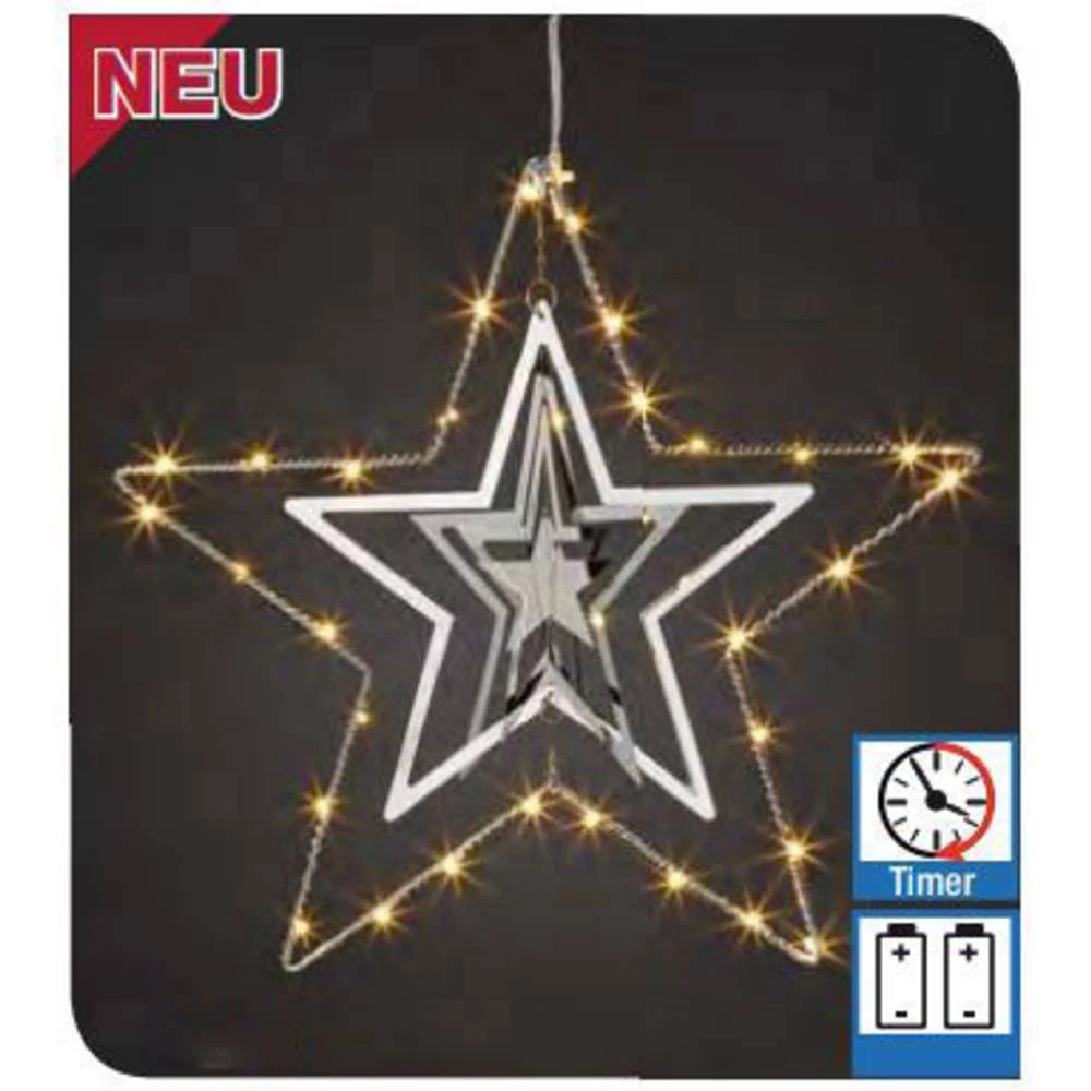 Hellum 522990 Toplo-bijela LED Metalna slika