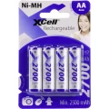 XCell X2700AA B4 mignon (AA) akumulator NiMH 2700 mAh 1.2 V 4 St. slika