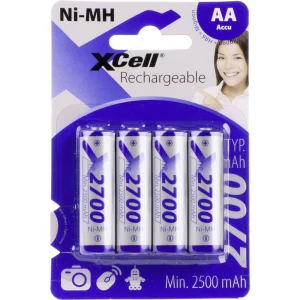 XCell X2700AA B4 mignon (AA) akumulator NiMH 2700 mAh 1.2 V 4 St. slika