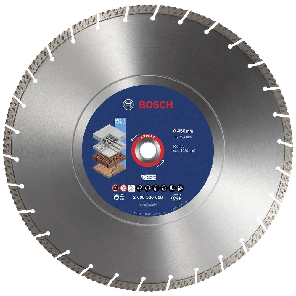 Bosch Accessories 2608900668 EXPERT MultiMaterial dijamantna rezna ploča promjer 450 mm   1 St. slika