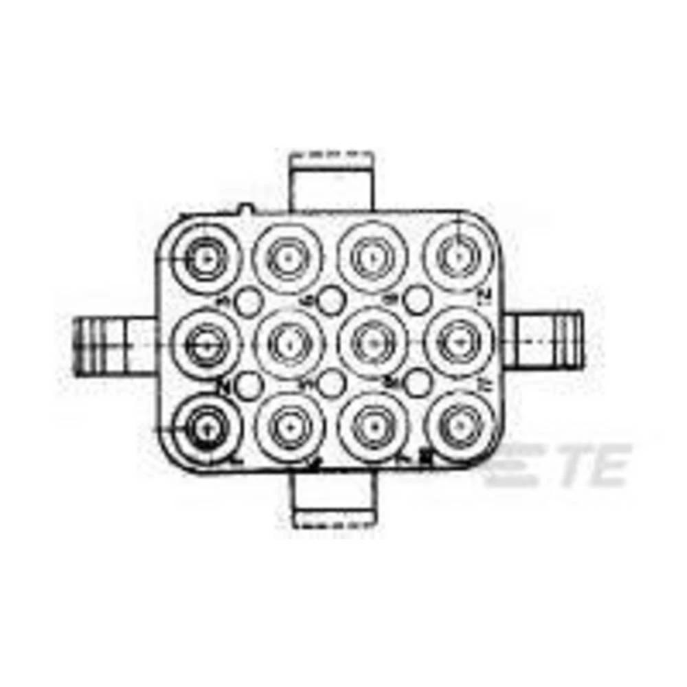 TE Connectivity Commercial MATE-N-LOK ConnectorsCommercial MATE-N-LOK Connectors 1-163032-0 AMP slika