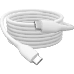 Digitus USB-C kabel USB 2.0 USB-C® utikač 0.5 m mat-bijela izvrsna svojstva starenja, fleksibilan, fleksibilni unutarnji