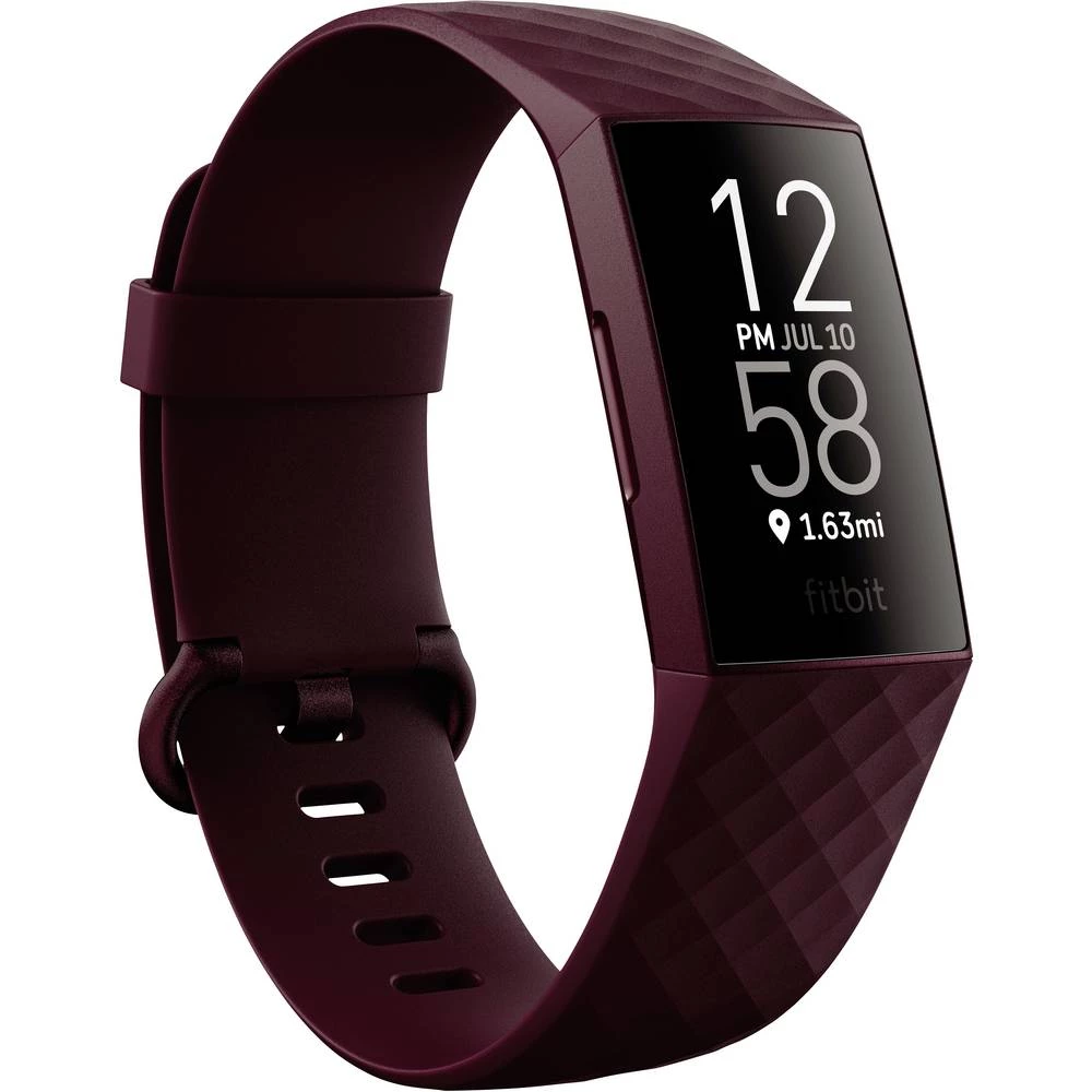 uređaj za praćenje aktivnosti FitBit Charge4 vinsko-crvena slika