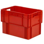 510066 spremnik za slaganje  pogodna za hranu (D x Š x V) 600 x 400 x 420 mm crvena 2 St.