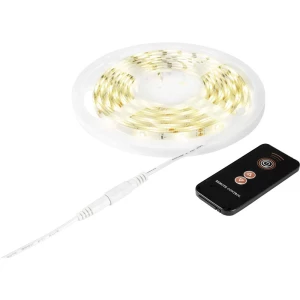 Sygonix Flex-Stripe SY-5224782 led traka-osnovni element  s utikačem 230 V 3 m toplo bijela slika