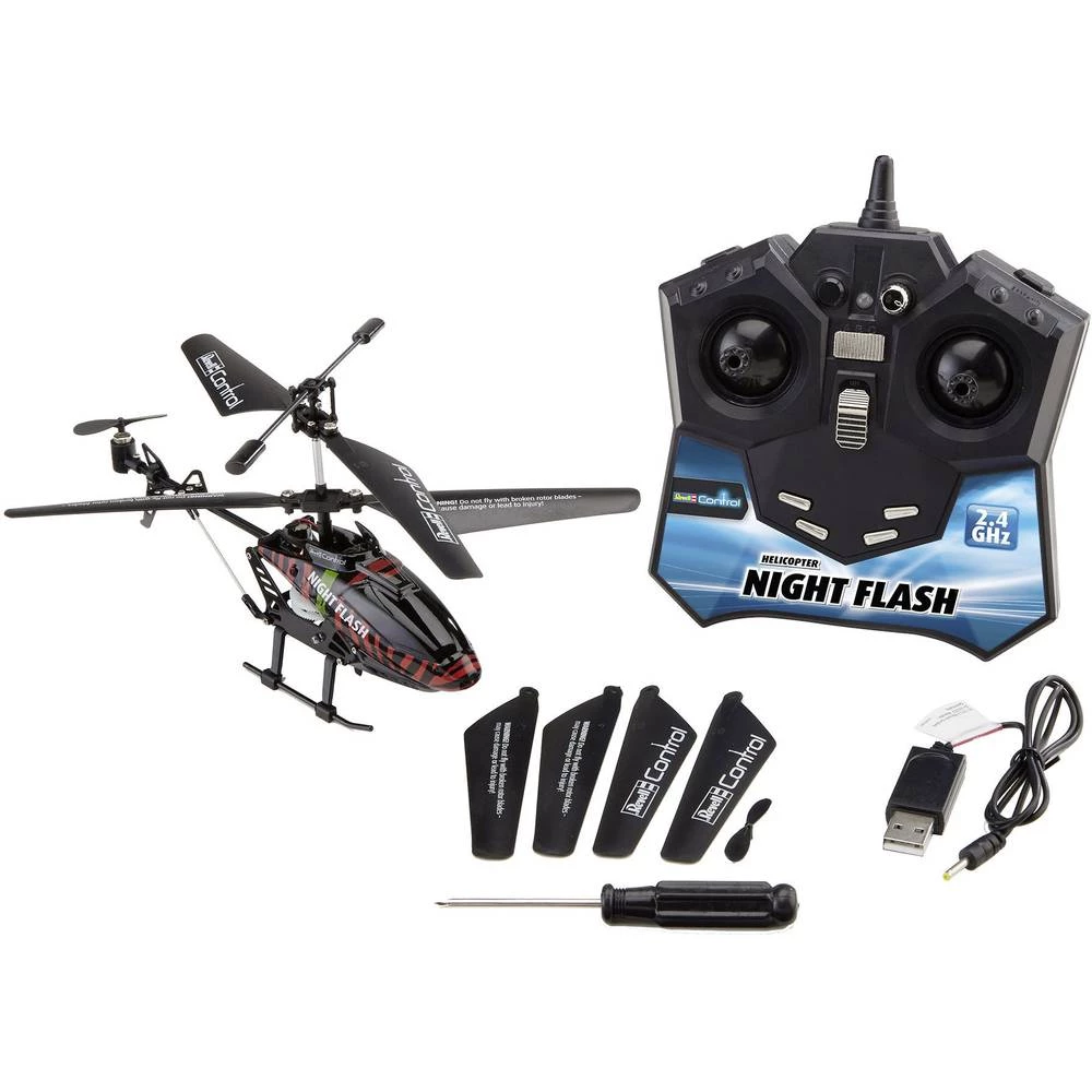 Revell Night Flash RC helikopter za početnike RtF slika