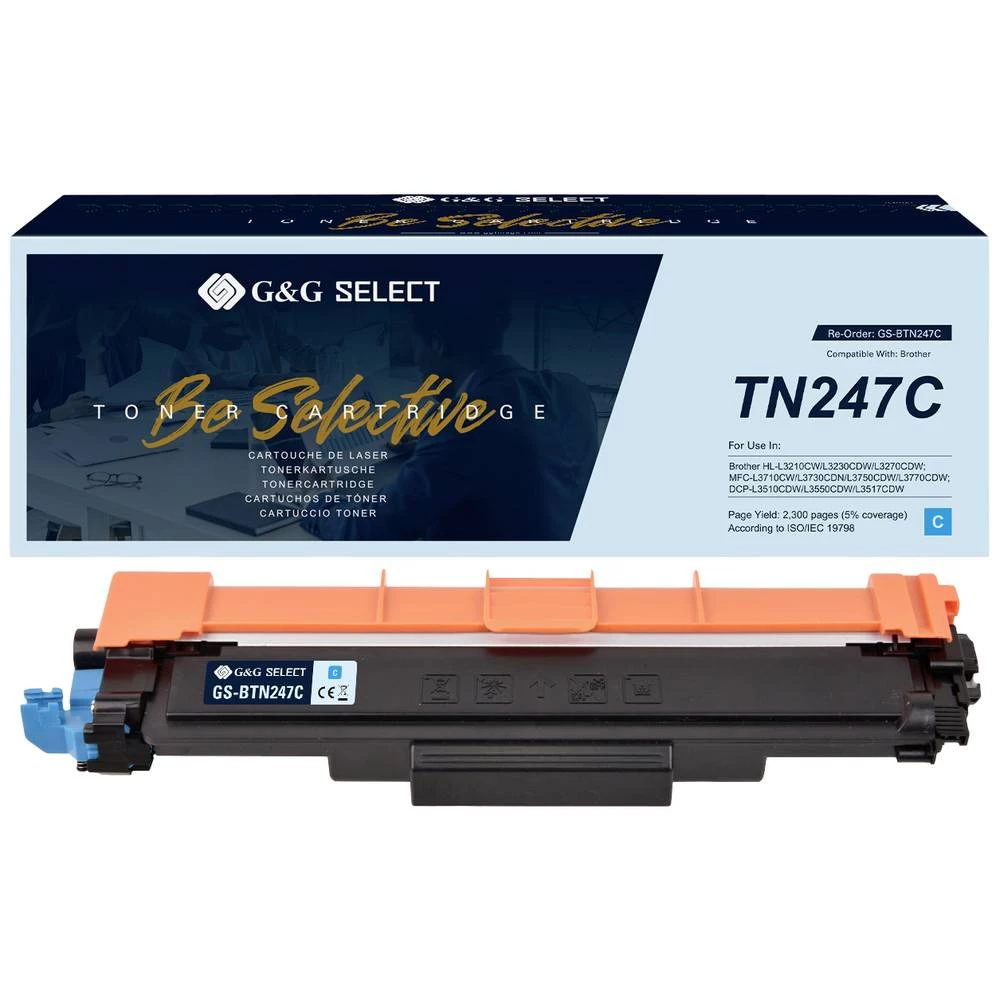 G&G toner zamijenjen Brother TN-247C kompatibilan  cijan  TN-247C GS-BTN247C slika