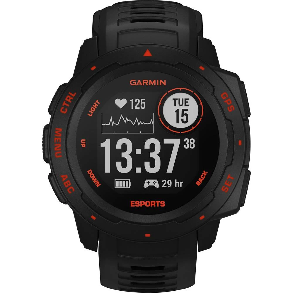 Garmin Instinct Esports pametan sat  45 mm  crna slika