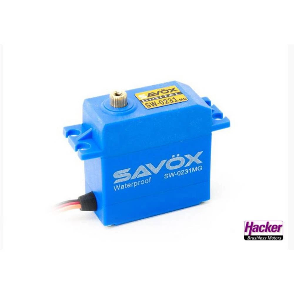 Savöx Standardni servo SW-0231MG Digitalni servo Materijal prigona: Metal Sustav utičnica: JR slika