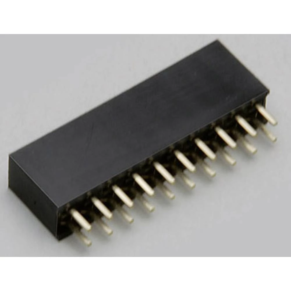 TRU COMPONENTS Gredni utični konektor Raster: 2 mm Ukupan broj polova: 8 Broj redova: 2 1 ST slika