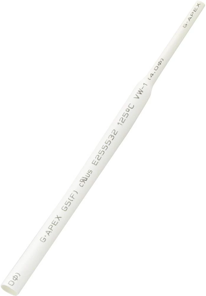 TRU COMPONENTS 1572142 Skupljajuća cijev bez ljepila Bijela 5 mm Stopa skupljanja:2:1 10 m slika