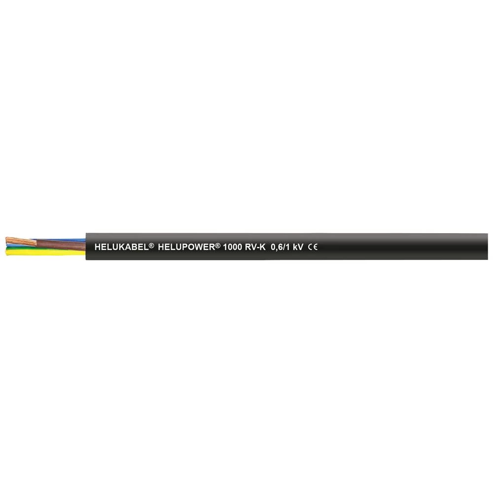 Helukabel HELUPOWER® 1000 RV-K priključni vod 5 G 1.50 mm² crna 11003804-1000 1000 m slika
