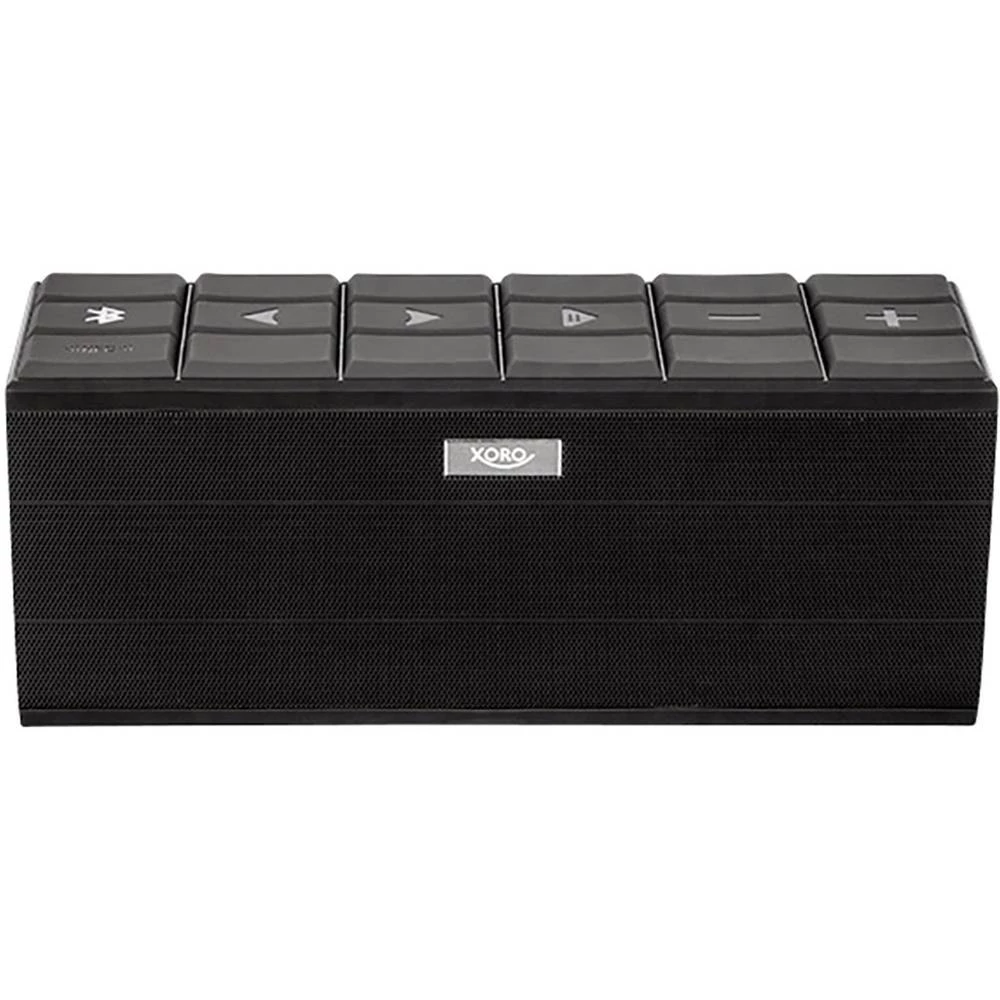 Bluetooth zvučnik Xoro HXS 900 NFC AUX, Funkcija govora slobodnih ruku Crna slika