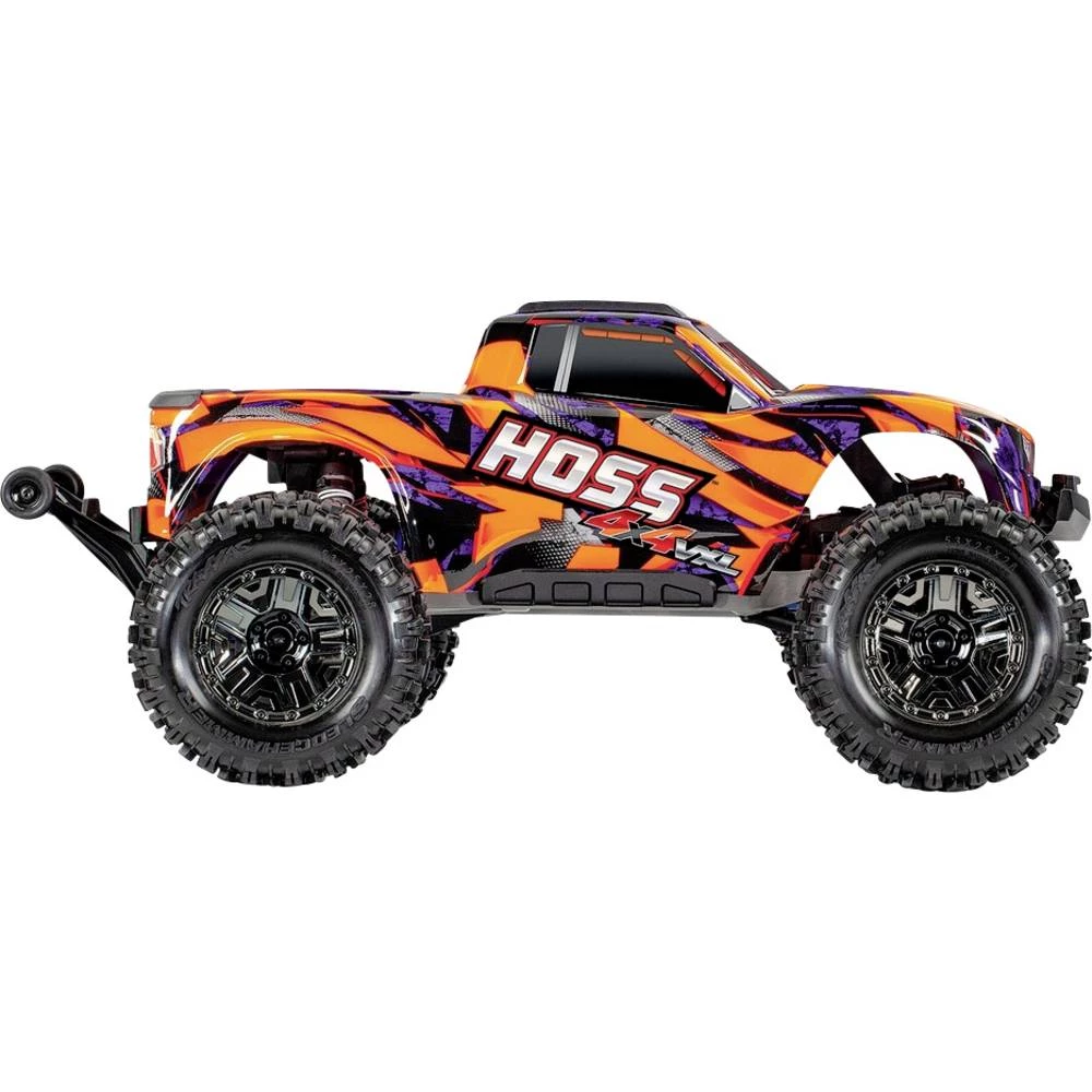 Traxxas Traxxas 90076-4ORNG HOSS Monster-Truck brushless 1:10 RTR TSM SR VXL-3S - Orange rc model automobila slika
