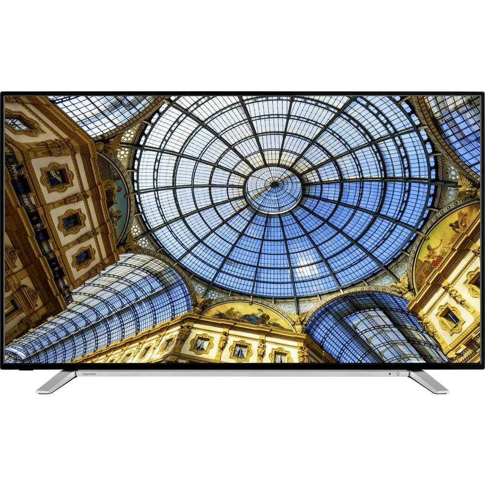 Toshiba 50UL2B63DG LED-TV 126 cm 50 palac Energetska učinkovitost 2021 G (A - G) DVB-T2, dvb-c, dvb-s, UHD, Smart TV, WLAN, ci+ crna, srebrna slika