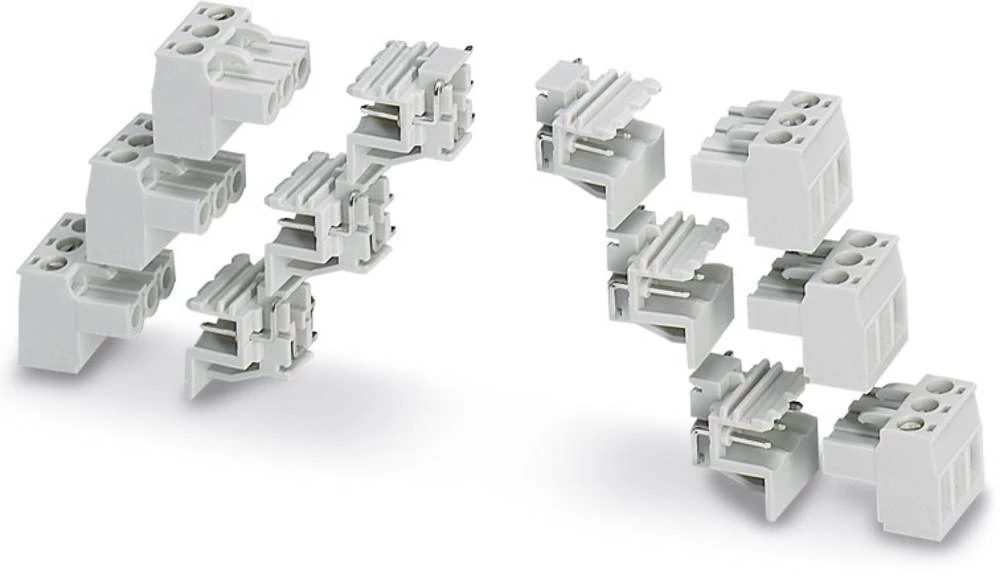 Vijčana blok stezaljka, broj polova: 3 MSTBO 2.5 / 3-6 ST SET KMGY Phoenix Contact sive boje 1 kom. slika