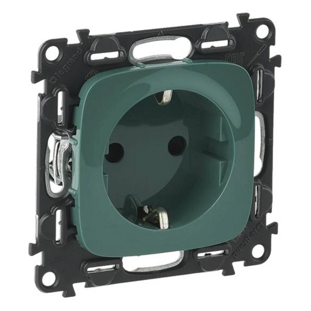 Legrand   utičnica Valena Life Allure zelena 754982 slika