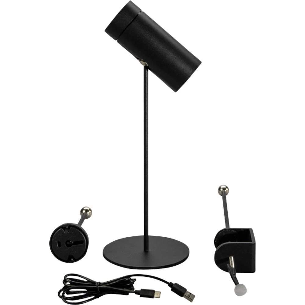 Konstsmide 7844-750 Multi LED akumulatorska stolna lampa crna slika