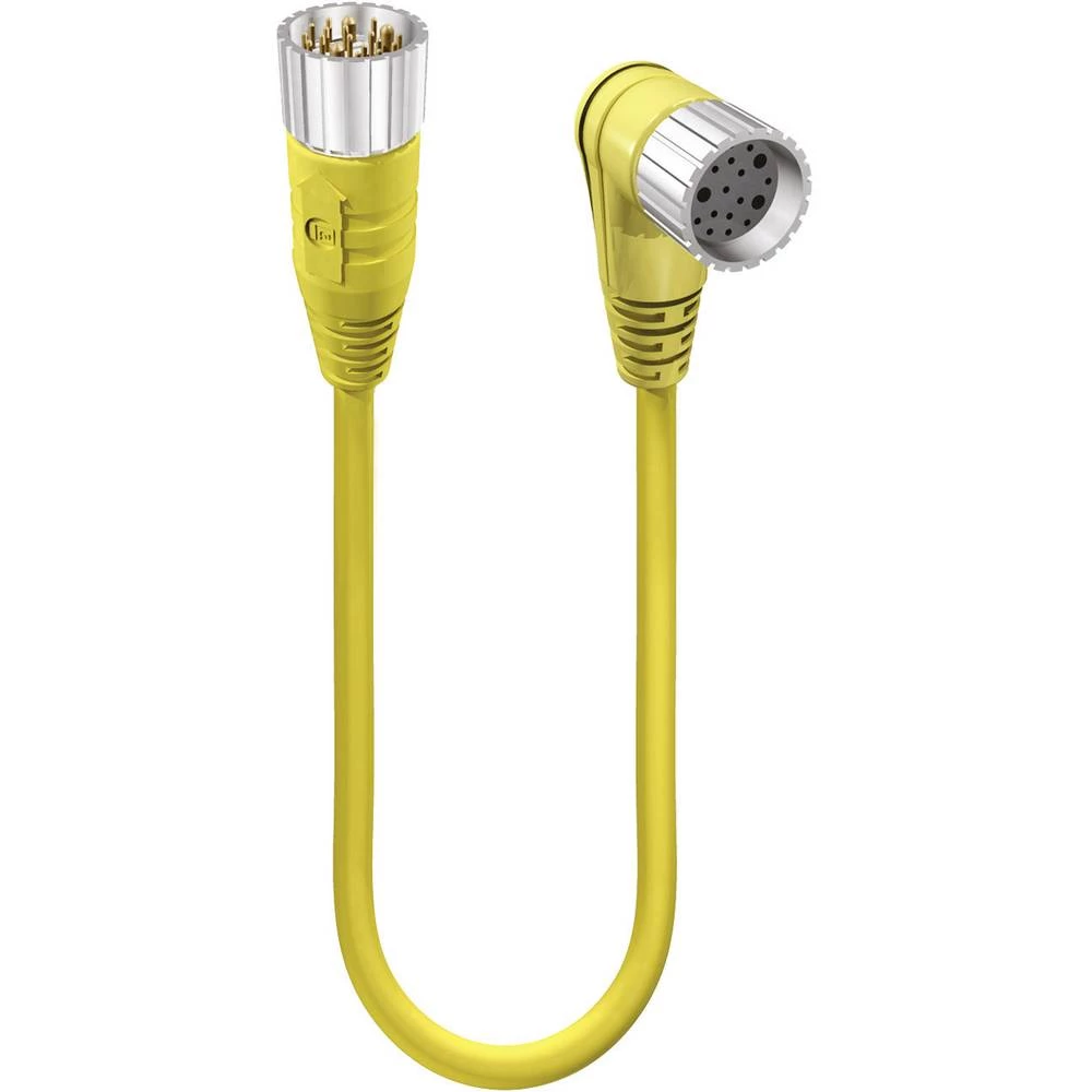 Priključni kabel za senzor/aktivator M23 Ravni muški konektor, Konektor, kutni 10 m Broj polova: 19 Lumberg Automation 2346 RSU slika