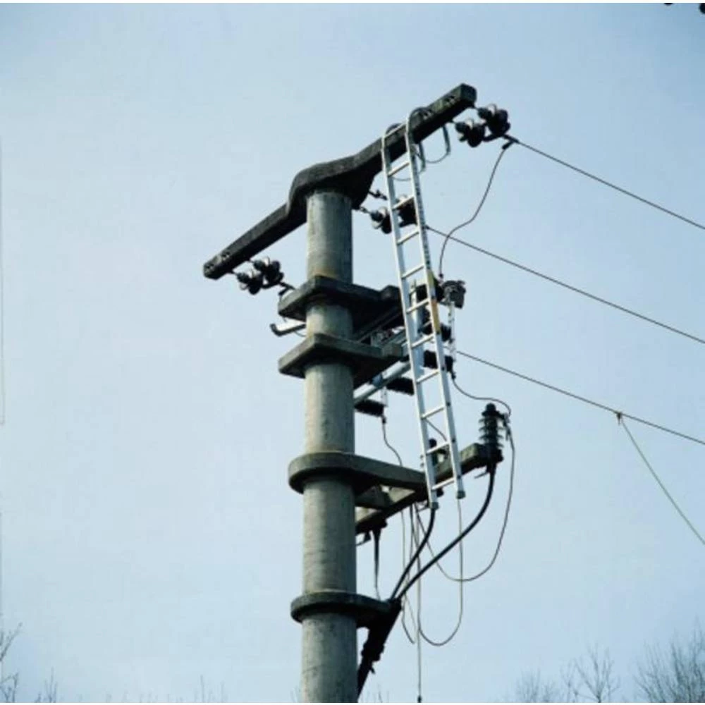 Günzburger Steigtechnik 116016 aluminij stupne viseće ljestvice montaža s alatom slika