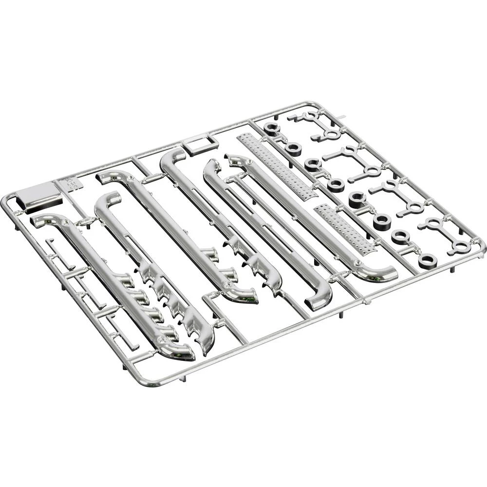 Carson Modellsport 500907229 1:14 IT ispušni sustav Euro 3 set krom 3 ST slika