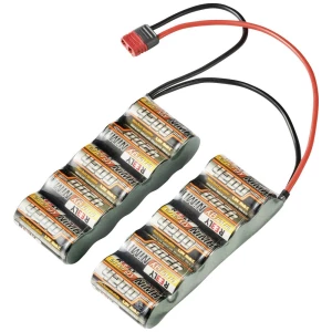 Reely NiMH akumulatorski paket za modele 12 V 4200 mAh Broj ćelija: 10 side by side T-spojni sustav slika