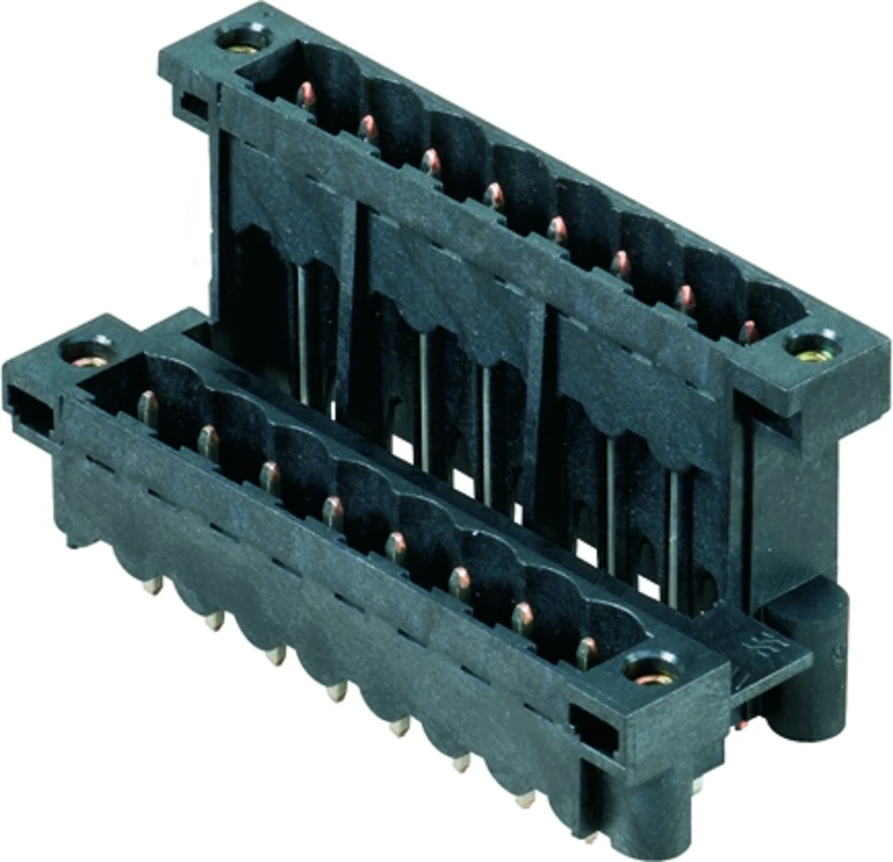 Utični konektor za tiskanu pločicu SLDV-THR 5.00/36/180F 3.2SN BK BX Weidmüller sadržaj: 10 komada slika