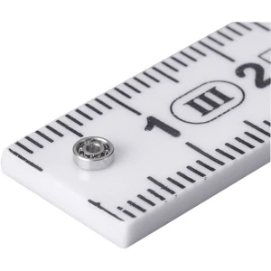 Reely miniaturni kuglični ležaj kromirani čelik Unutarnji promjer: 3 mm Vanjski promjer: 8 mm Broj okretaja (maks.): 650 slika