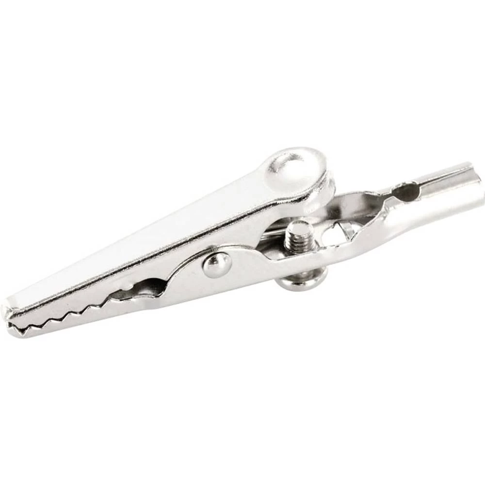 Krokodilska stezaljka Metalna Stezni raspon maks.: 4 mm dužina: 50.3 mm econ connect 100 ST slika