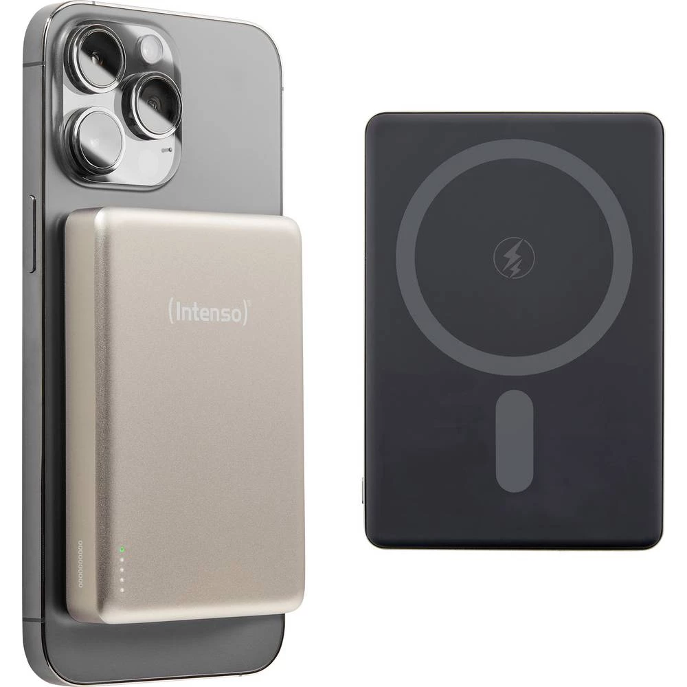 Intenso Intenso Power Bank MW10000 champagne powerbank (rezervna baterija) 10000 mAh Power Delivery LiPo USB-C® šampanja slika