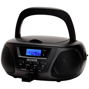 Aiwa BBTU-300BKMKII CD radio AM, FM, MW (1018) Bluetooth®, CD   crna slika