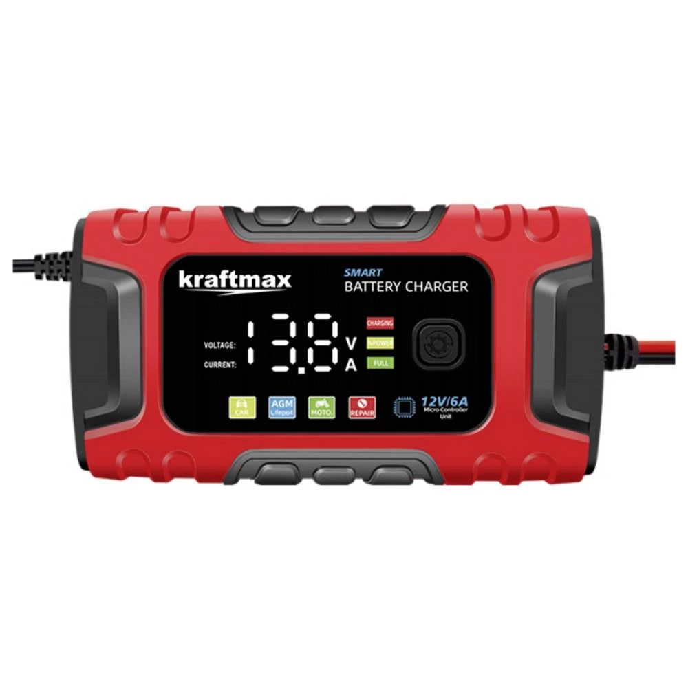kraftmax punjač 12 V Struja za punjenje (maks.) 6 A slika
