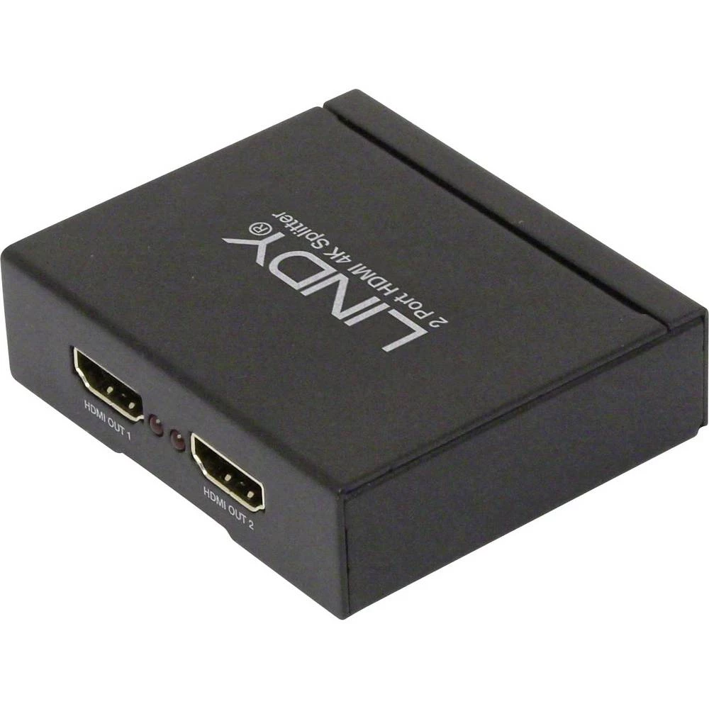 LINDY LINDY HDMI 4K Splitter 2 Port 3D 2160p30 HDMI razdjelnik višebojna slika