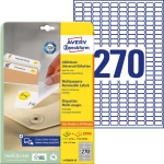 Avery-Zweckform L4730REV-25 univerzalne naljepnice 17.8 x 10 mm papir bijela 8100 St. ponovno ljepljenje tintni pisač, l