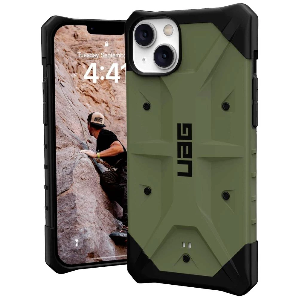 Urban Armor Gear Pathfinder Pogodno za model mobilnog telefona: iPhone 14 Plus, maslinasta Urban Armor Gear Pathfinder case Apple iPhone 14 Plus maslinasta slika
