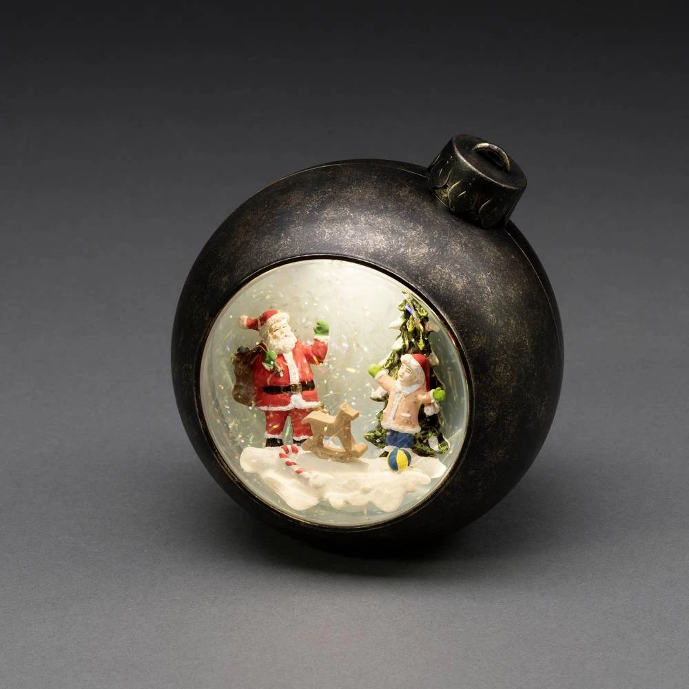 Konstsmide 4362-000 djed božićnjak s djetetom toplo bijela LED ša slika